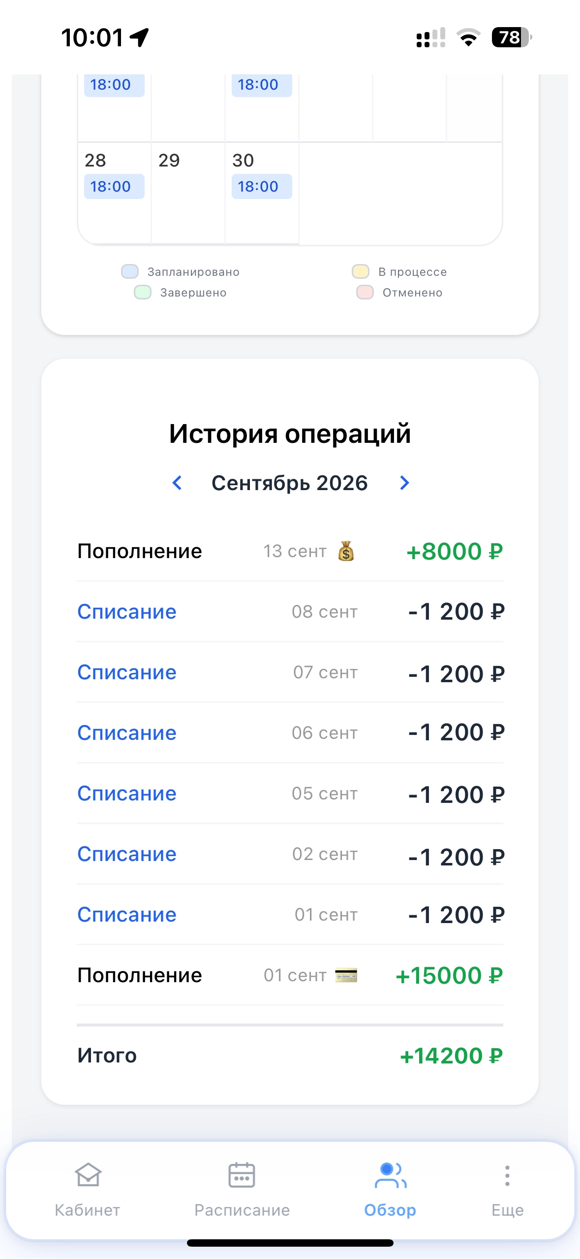 Финансы и баланс